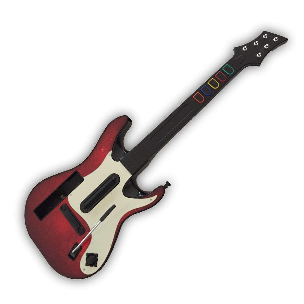 Guitar Hero 5 Wireless Guitar Controller for PlayStation & Xbox - Rock Band Game Accessory for Music Lovers & Party Entertainment