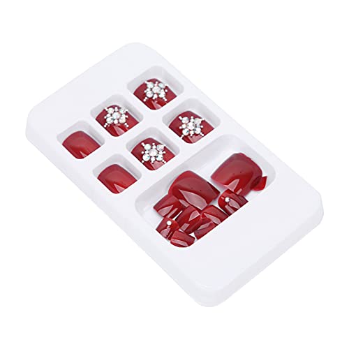 False Toe Nails for Women - High Quality Fake Toenails with Fine Workmanship & Stylish Designs for Nail Art | Perfect for Pedicures, Parties, and Summer Sandal Season