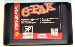 6-Pack Sega Genesis Game Bundle - Classic Retro Gaming for Kids & Adults - Perfect for Nostalgic Gaming Nights & Collectors