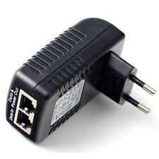 Power Over Ethernet (PoE) Adapter for IP Cameras & Video Doorbells - Secure HD Surveillance & Easy Installation for Home & Business Security