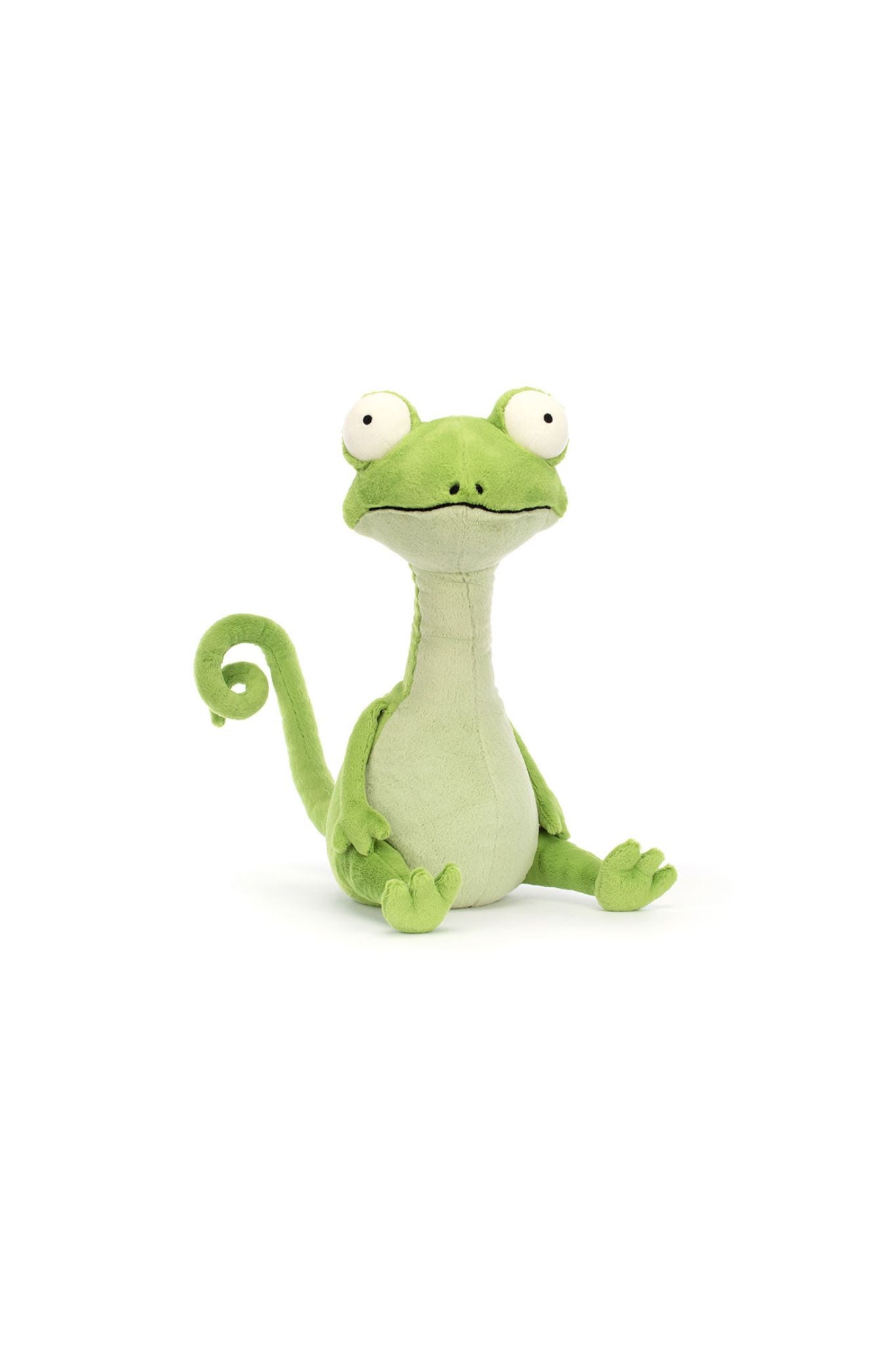 Jellycat Caractacus Chameleon Plush Toy - Soft & Cuddly Stuffed Animal for Kids, Babies & Collectors | Perfect for Nursery Decor, Birthday Gifts & Comfort Companions