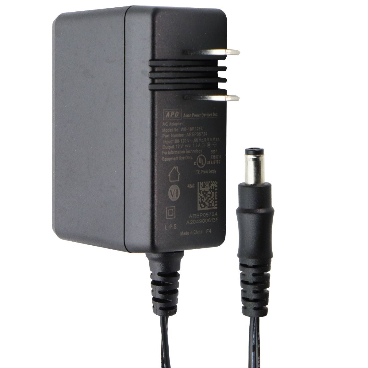 12V 1.5A AC Adapter Wall Charger Power Supply for WB 18R12FU - Perfect for Home, Office & Travel Use with Laptops, Printers & Electronic Devices