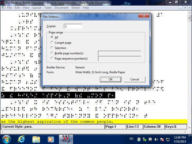 Duxbury Braille Translator Software - Convert Text to Braille & Braille to Text for Windows & Mac | Perfect for Educators, Students & Visually Impaired Users