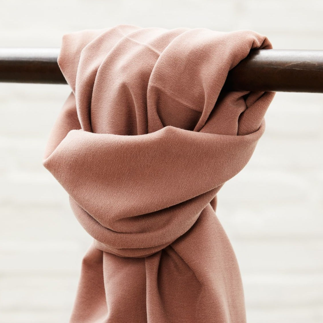 Soft Stretch Twill TENCEL™ Fiber Women's Pants - Comfortable Old Rose & Milk Color for Work, Travel & Casual Wear