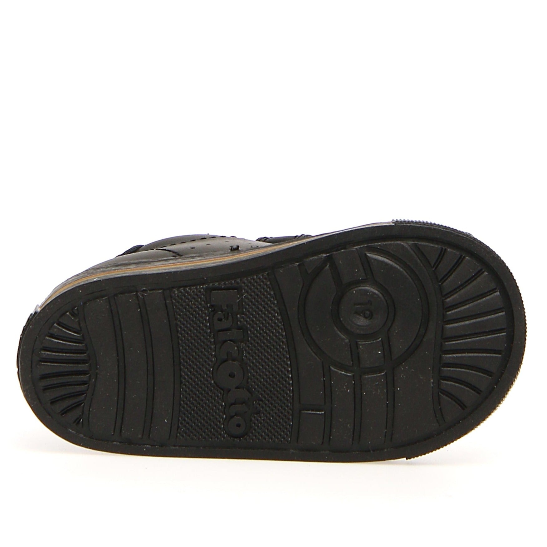 Falcotto Venus VI Star Sneakers for Boys and Girls - Black & Taupe | Comfortable Kids' Shoes for School, Play, and Everyday Wear