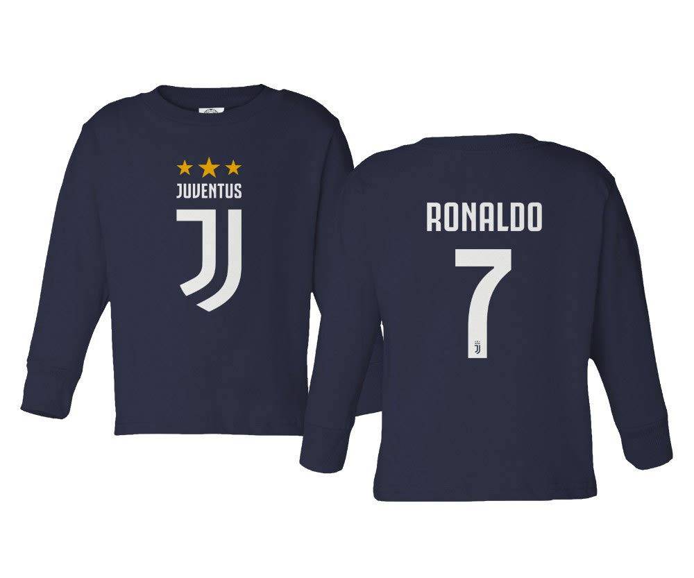 **Ronaldo #7 Soccer Jersey for Kids - Long Sleeve Toddler T-Shirt for Boys & Girls - Perfect for Youth Soccer Games & Fan Outfits**