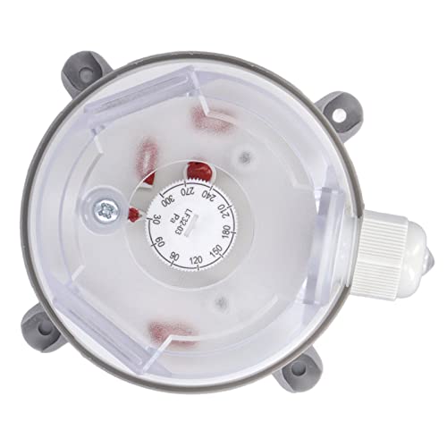 High Pressure Switch 30300pa - Wind Pressure Sensor for HVAC, Environmental Protection & Industrial Automation | Durable & Reliable for Airflow Monitoring in Ducts, Vents & Exhaust Systems