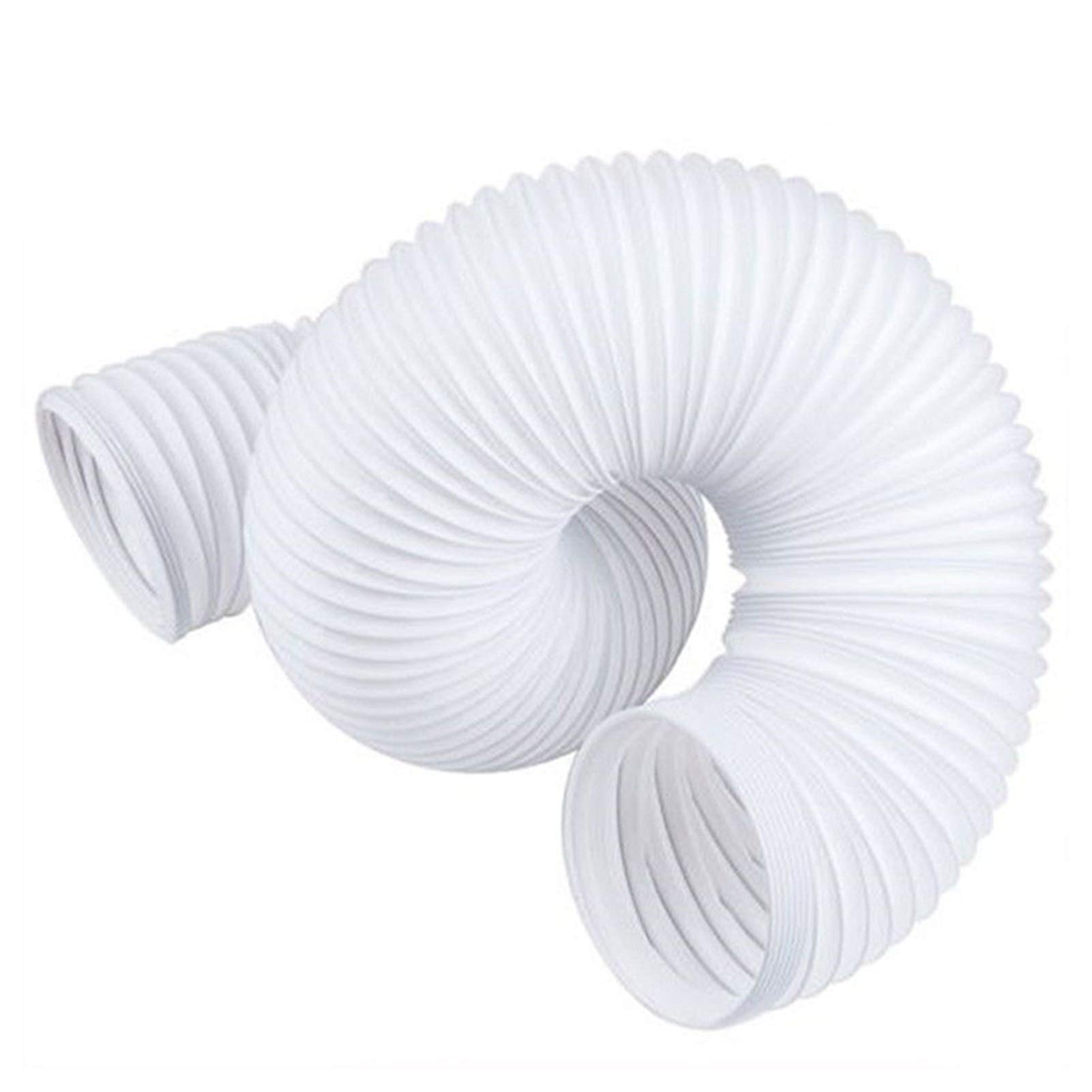 Qgg Air Conditioning Hose - 2m x 15cm AC Exhaust Pipe Kit with Window Sealing Cloth & Connector | Portable AC Venting Solution for Home, Office & RV Cooling