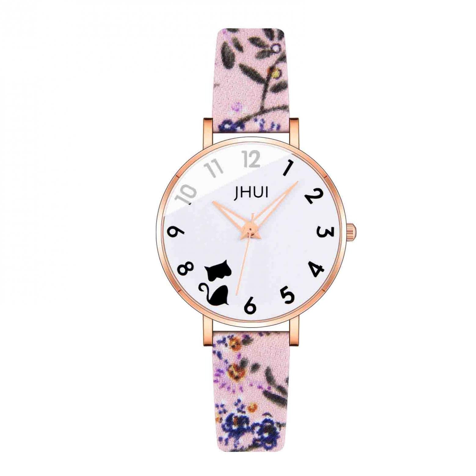 Elegant Women's Analog Quartz Watch with Arabic Numerals - Luxury Fashion Belt Watch for Ladies - Perfect Gift for Women, Office Wear & Special Occasions