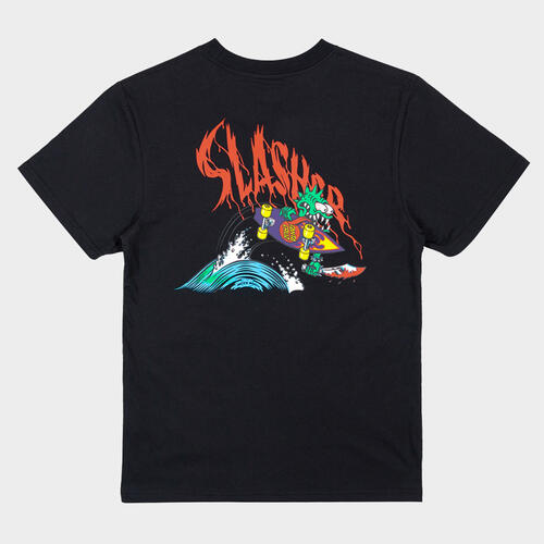 Santa Cruz SC Meek OG Slasher Boys Graphic T-Shirt - Cool Skateboard & Streetwear Tee for Boys - Perfect for Skateboarding, Casual Wear & Teen Fashion