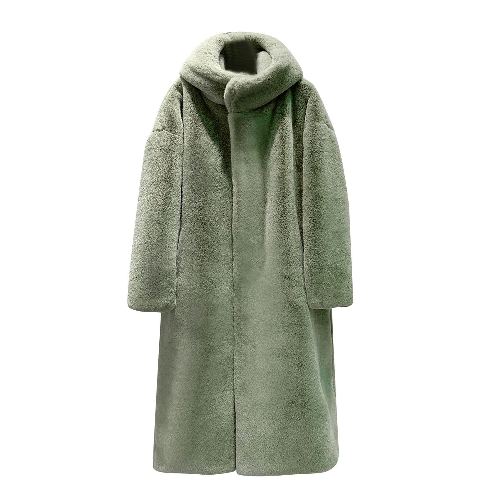 Luxury Women's Winter Coat Plus Size Long Jacket with Hood & Fleece Vest - Warm & Stylish Outerwear for Cold Weather, Snow, Travel & Everyday Wear