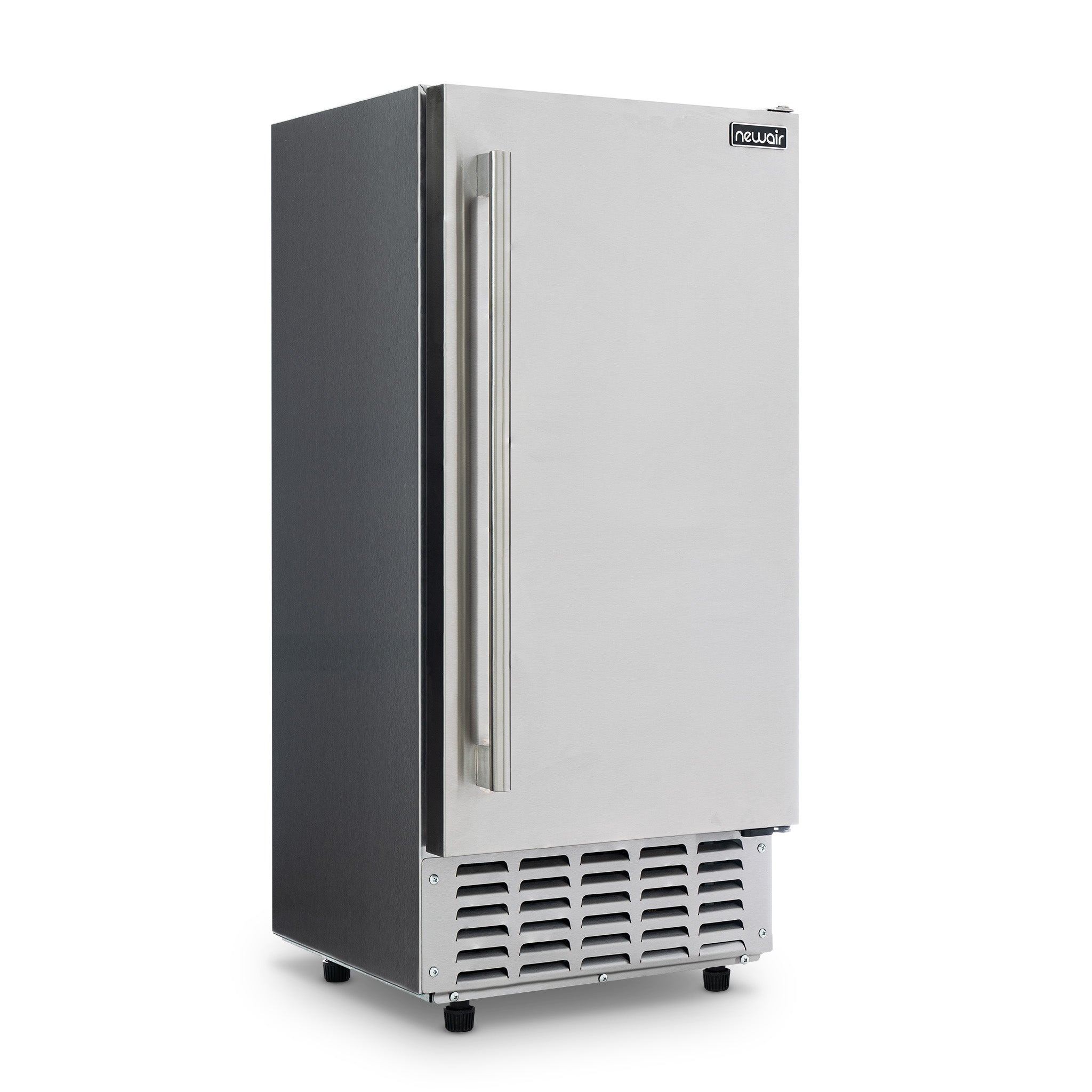 NewAir 15-Inch Undercounter Nugget Ice Maker - 66 lbs/Day Stainless Steel - Perfect for Home Bars, Restaurants, and Offices