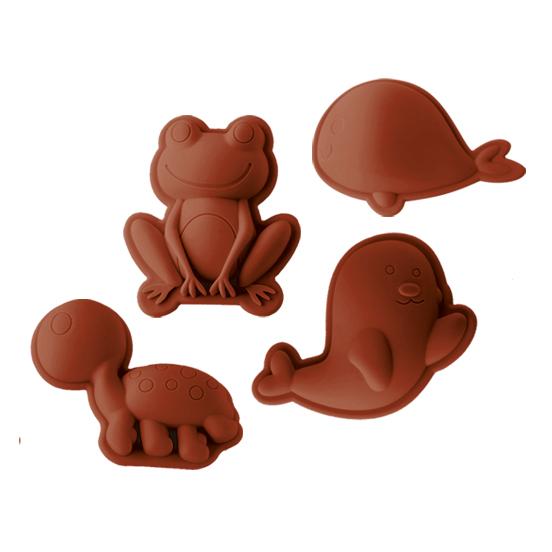 Premium Scrunch Sand Mould Set for Kids - Beach Castle Building Kit with 6 Fun Shapes - Perfect for Outdoor Sand Play, Beach Parties & Backyard Activities