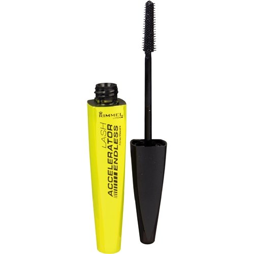 Rimmel Lash Accelerator Endless Mascara - Extreme Black 0.37 fl oz (11ml) | Lengthening & Volumizing Mascara for Dramatic Lashes | Perfect for Day & Night Makeup Looks
