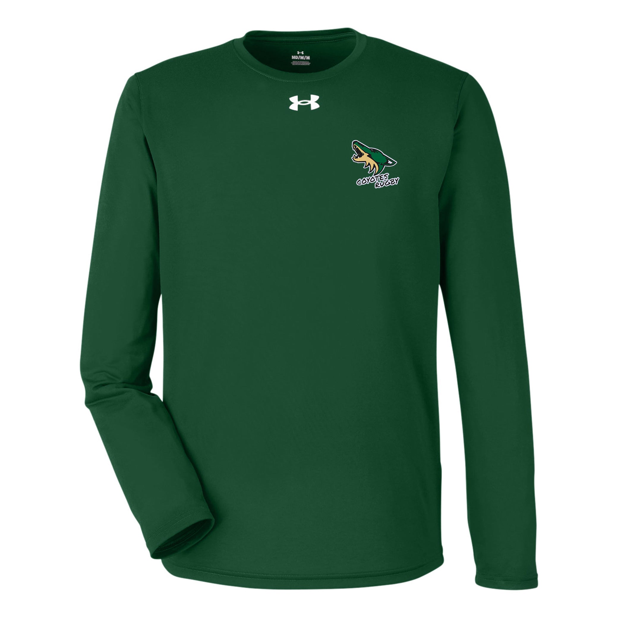 Lake Co Coyotes UA Team Tech Long Sleeve T-Shirt for Men - Moisture-Wicking, Breathable Performance Shirt for Sports, Training & Outdoor Activities