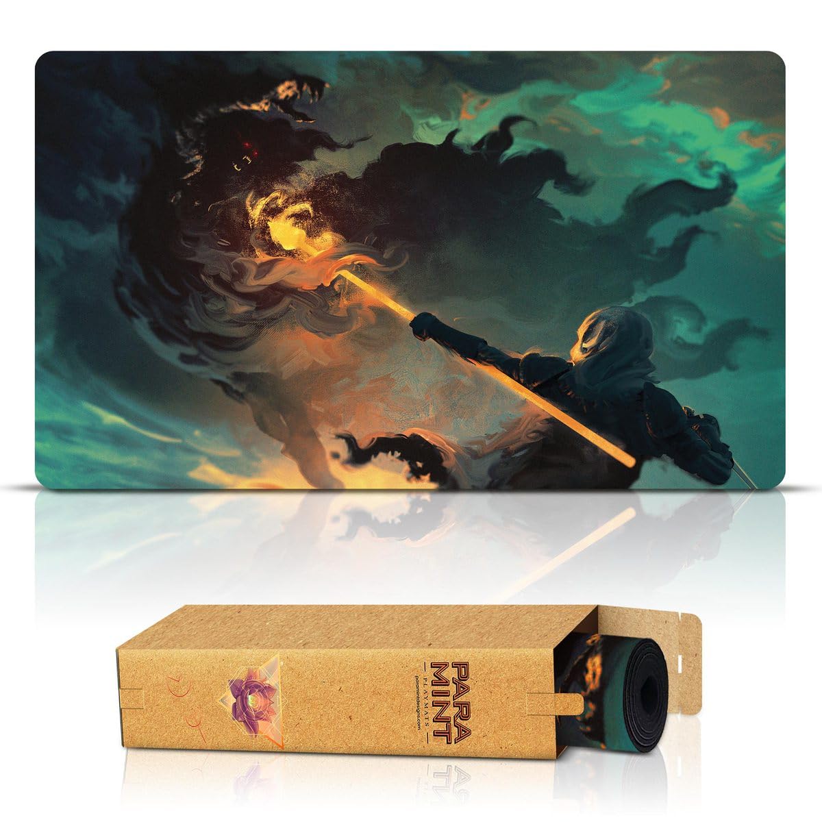 Valorous Stance (Stitched) MTG Playmat by Anato Finnstark - Premium Magic The Gathering Playmat for MTG, YuGiOh & TCG Games - Non-Slip Gaming Mat with Original Art Design - Perfect for Tournaments & Casual Play