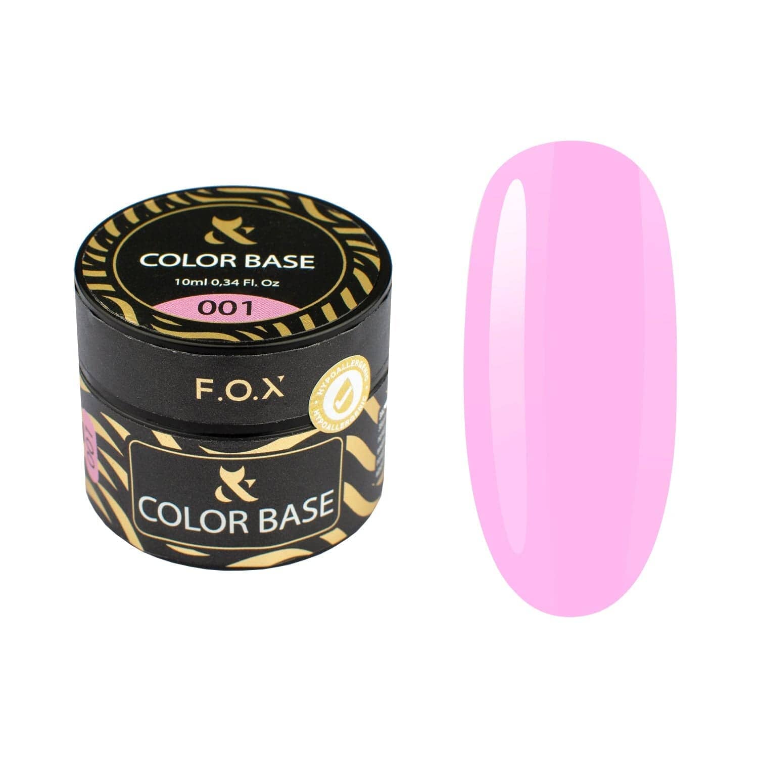F.O.X Color Base 001 - Professional Makeup Foundation for Flawless Skin | Perfect for Daily Wear & Special Occasions