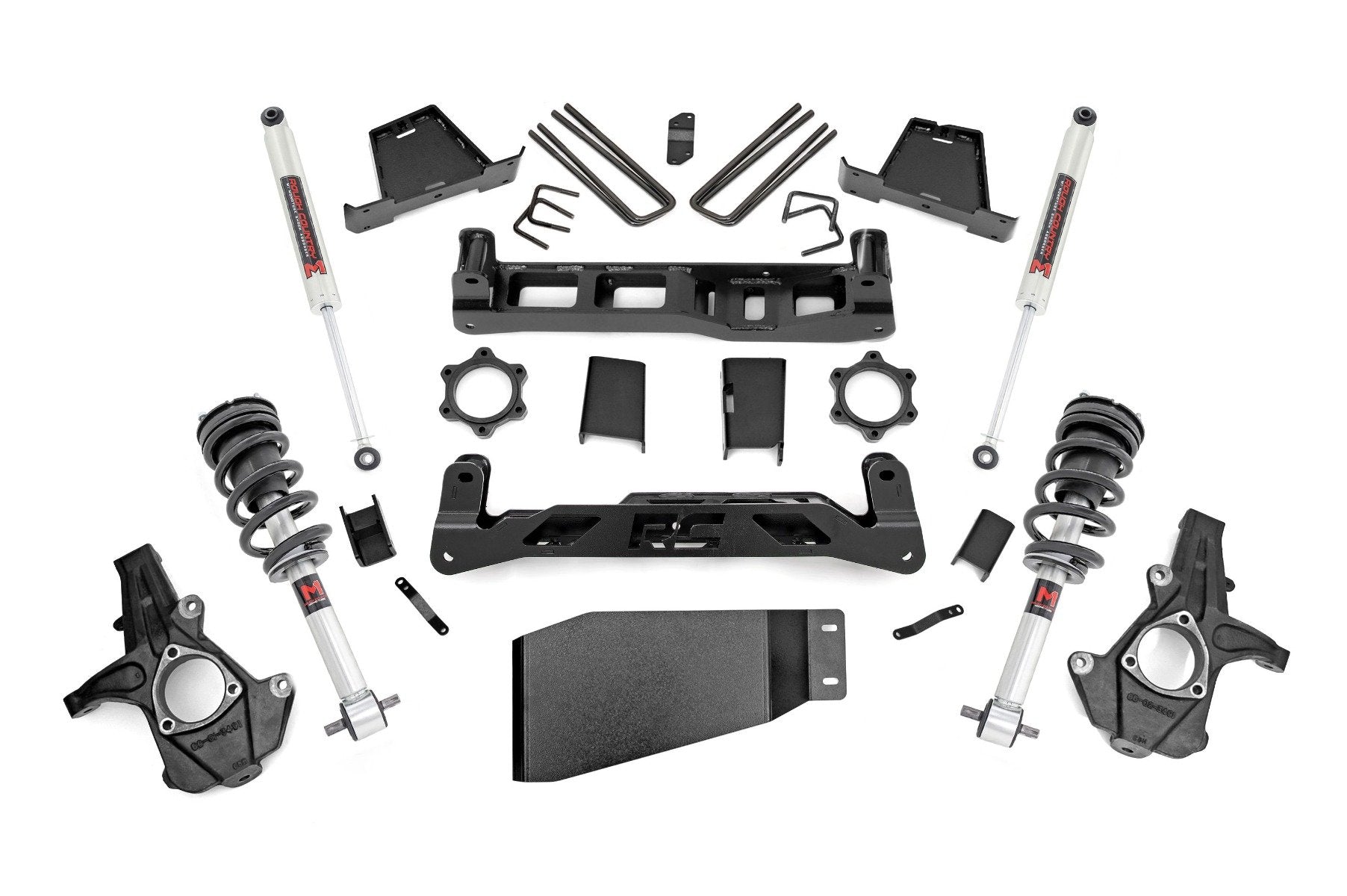 7.5 Inch Lift Kit for Chevy/GMC 1500 (2007-2013) | Compatible with M1 Struts | Heavy Duty Suspension Upgrade | Part #26440 | Perfect for Off-Roading & Truck Customization