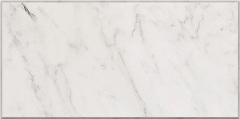 Premium 3x6 Inch White Marble Subway Tile - Classic Kitchen Backsplash & Bathroom Wall Tile for Modern Home Decor