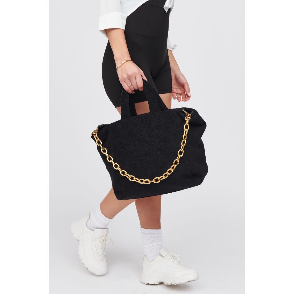 Manisha Terry Cloth Tote Bag - Soft & Absorbent Cotton Beach Tote for Women - Perfect for Pool, Gym, Shopping & Travel Accessories