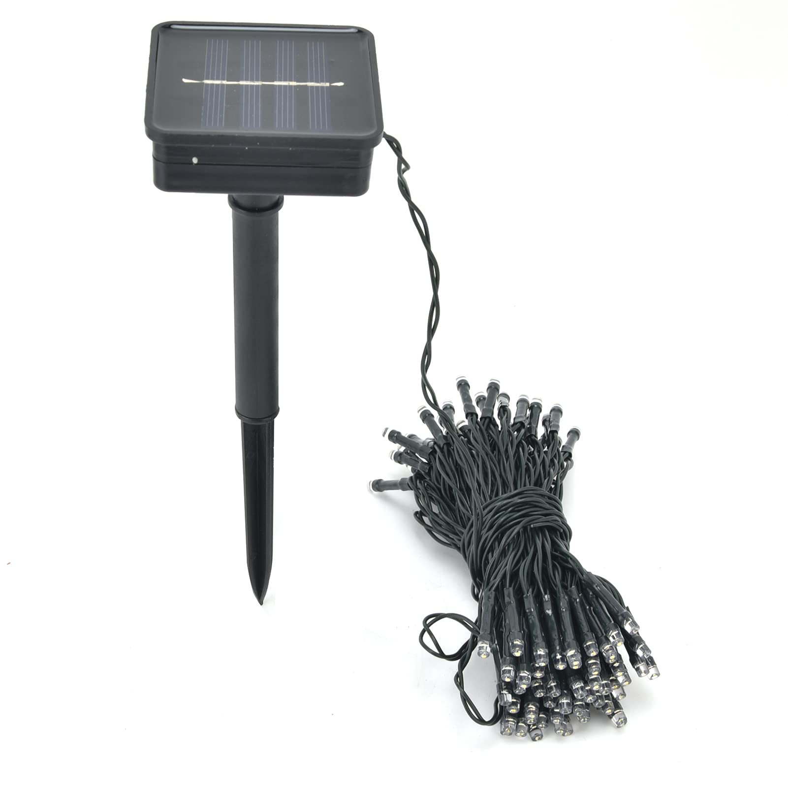 Solar Powered String Lights 12m/40ft - 100 LED Waterproof Outdoor Lights with 8 Lighting Modes - Perfect for Garden, Patio, Wedding, Party & Backyard Decorations - Weatherproof Solar Lamp for Courtyard, Terrace & Landscape Lighting