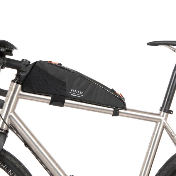 Restrap Race Top Tube Bag - Lightweight & Waterproof Bike Storage for Road & Mountain Biking - Perfect for Phone, Keys & Snacks on Cycling Adventures
