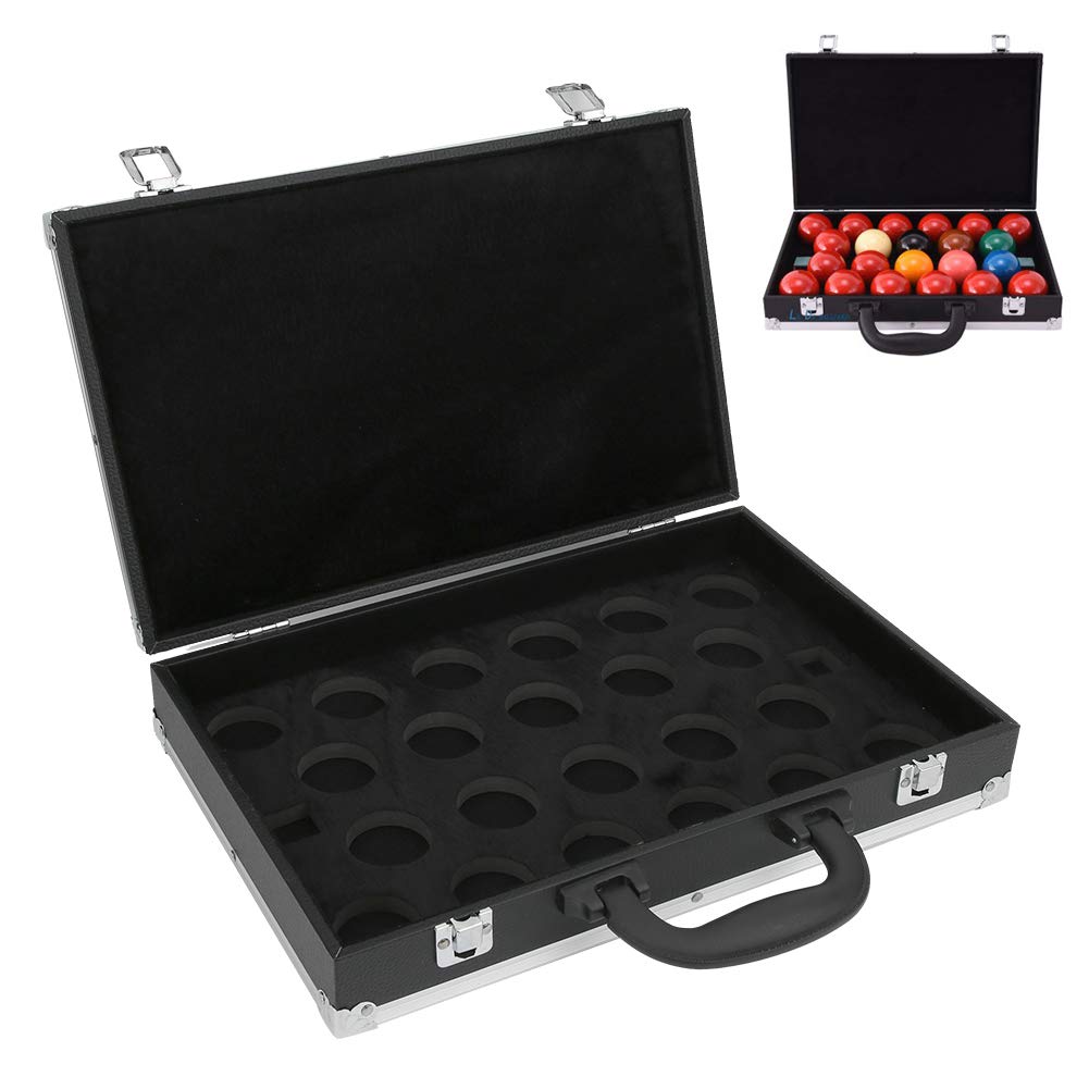 Premium Demeras Billiard Ball Storage Box - Durable & Portable Billiard Balls Carrying Case for Pool Players - Perfect for Home, Club, and Tournament Use
