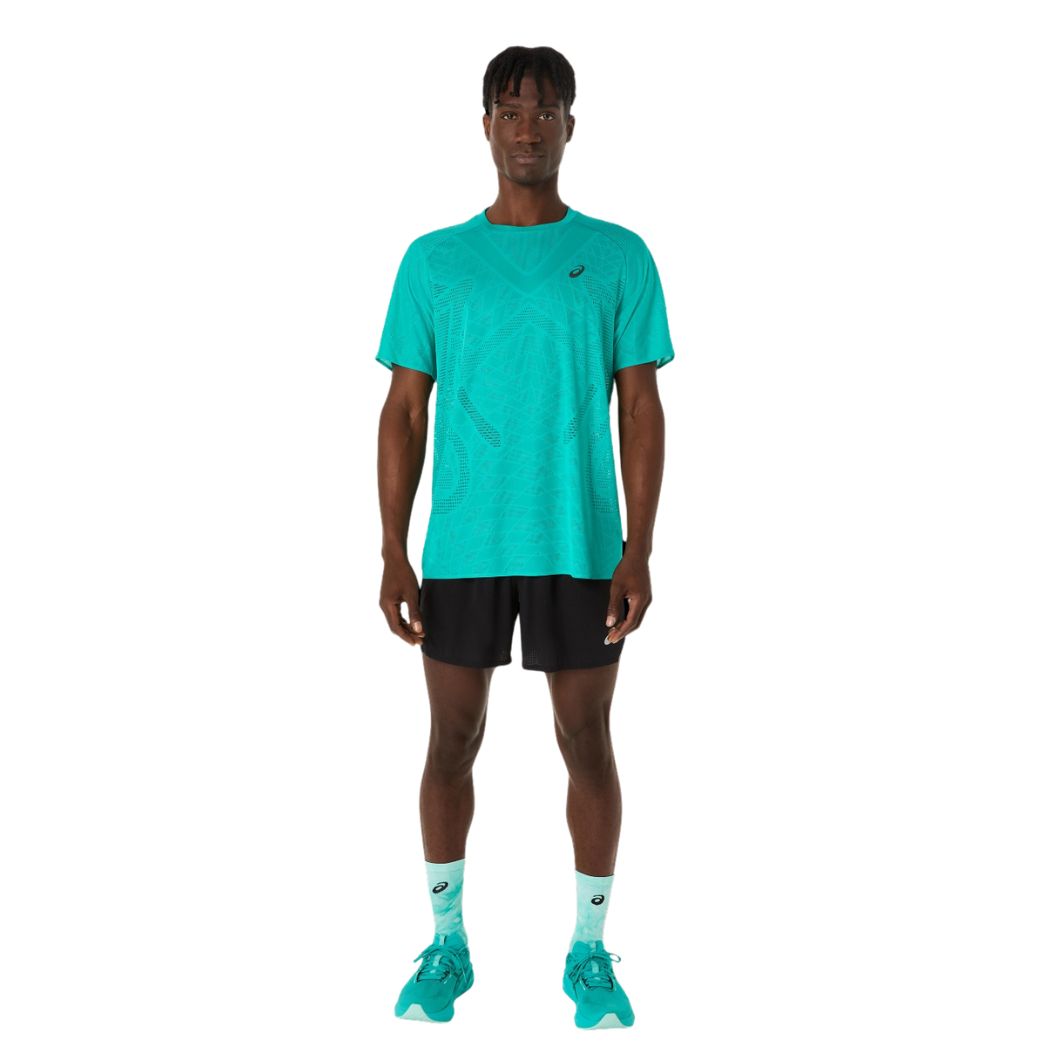 ASICS Men's Metarun Performance Running T-Shirt - Lightweight, Moisture-Wicking & Breathable for Marathon Training & Gym Workouts