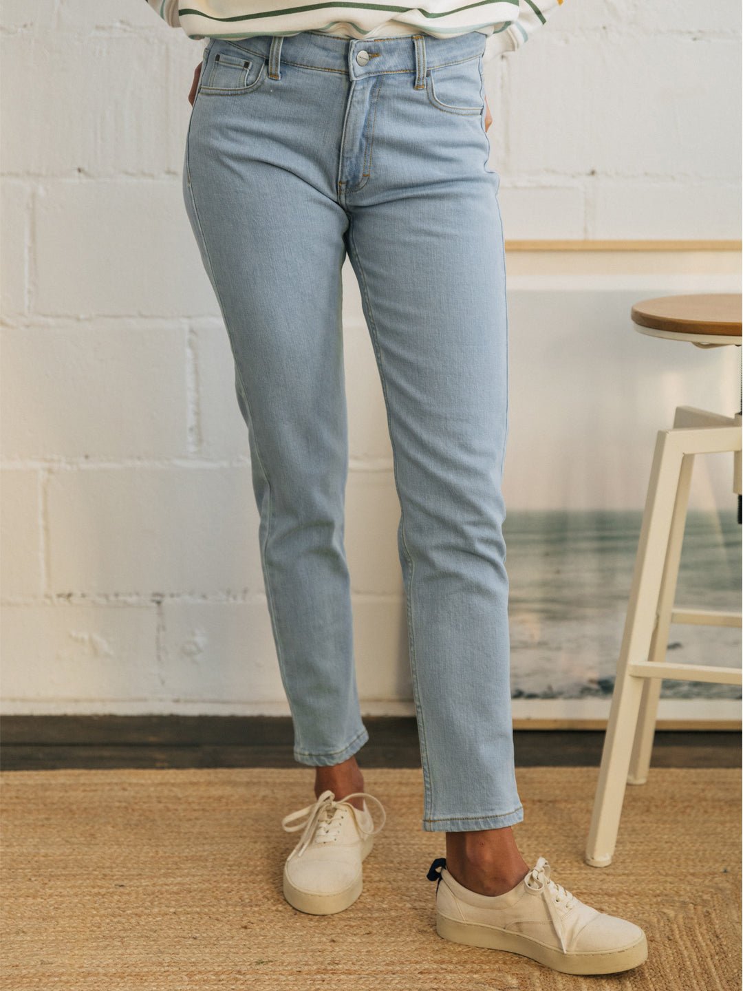 La Graciosa Sky Blue - Lightweight Comfortable Women's T-Shirt for Casual Wear & Everyday Outfits