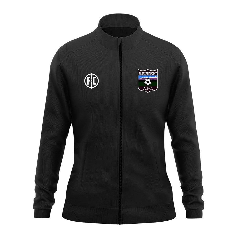 Pleasant Point AFC Club Women's Full Zip Jacket - Stylish Soccer Outerwear for Training, Games & Fan Support