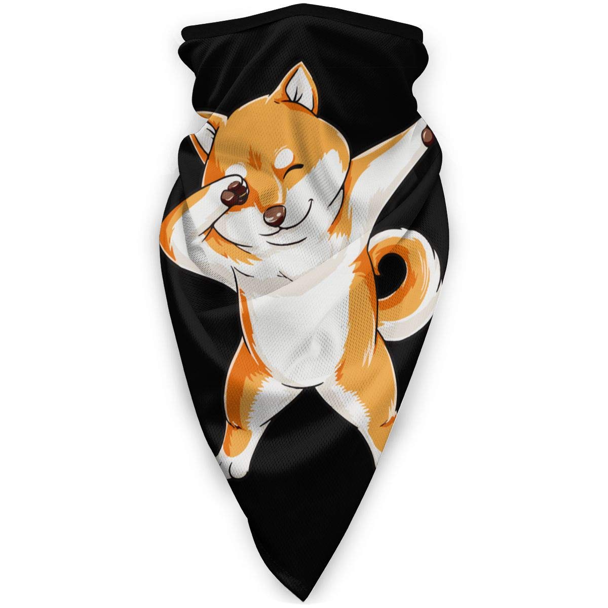Shiba Inu Dog Bandana Head Wrap - Adjustable Doge Headband for Men & Women, Multifunctional Head Scarf & Face Cover - Perfect for Cosplay, Pet Lovers & Outdoor Activities