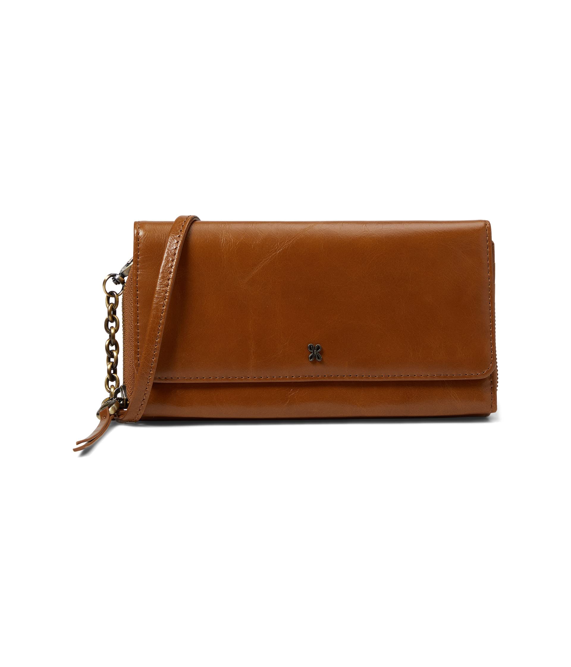 HOBO Rubie Crossbody Bag in Truffle Brown - Stylish & Compact Leather Purse for Women | Perfect for Everyday Use, Travel, and Casual Outings