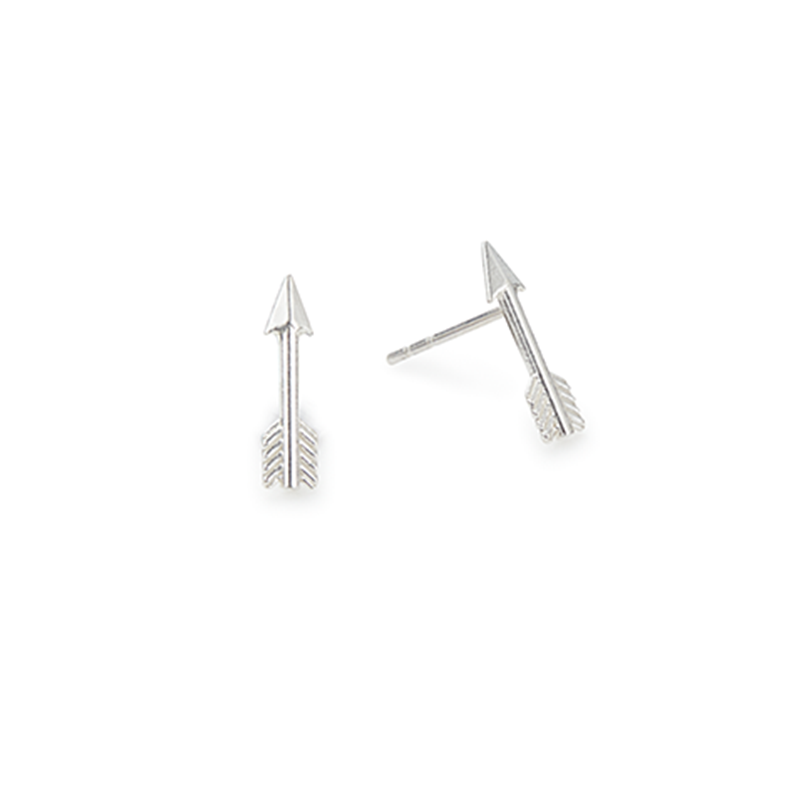 Arrow Stud Earrings for Women - Dainty Gold & Silver Small Arrowhead Earrings - Perfect for Everyday Wear, Gifts & Boho Style