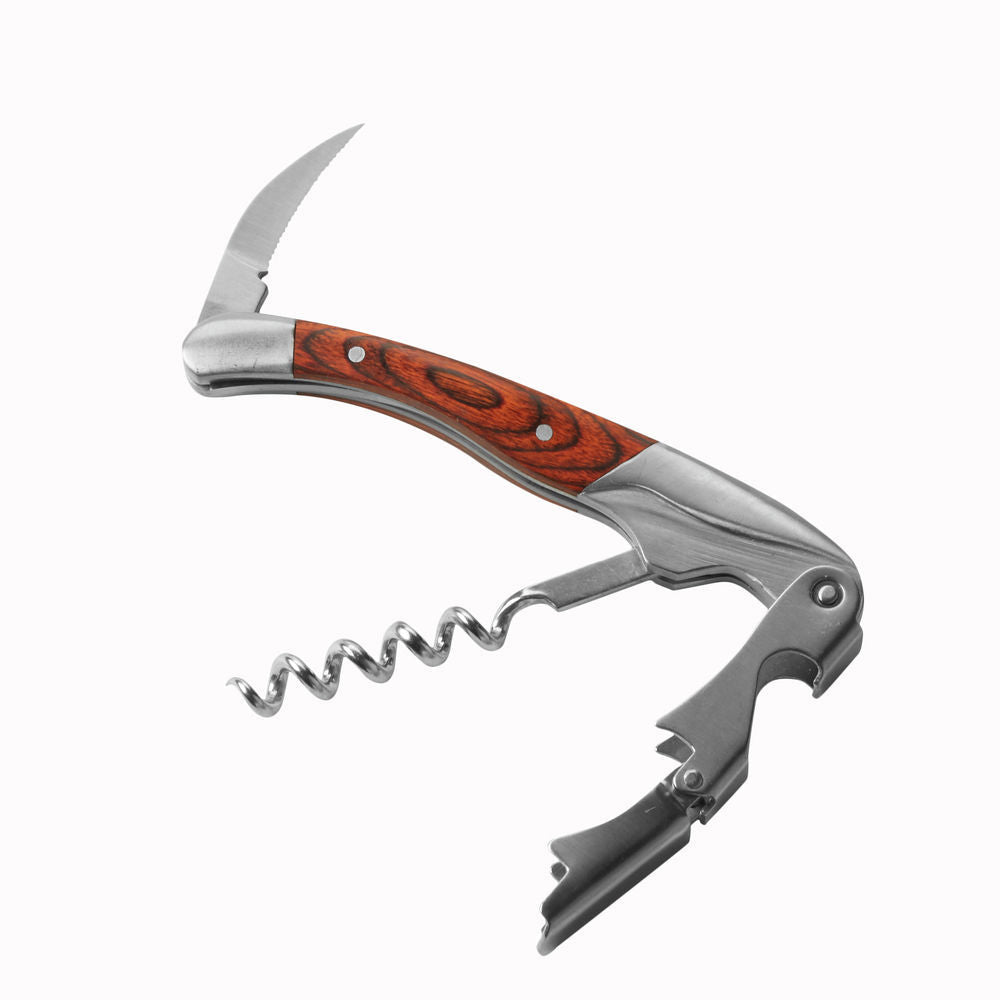 Premium American Metalcraft WCRP Top Shelf Corkscrew - Heavy Duty Wine Bottle Opener for Home, Bar & Restaurant Use - Perfect for Wine Enthusiasts & Professional Bartenders