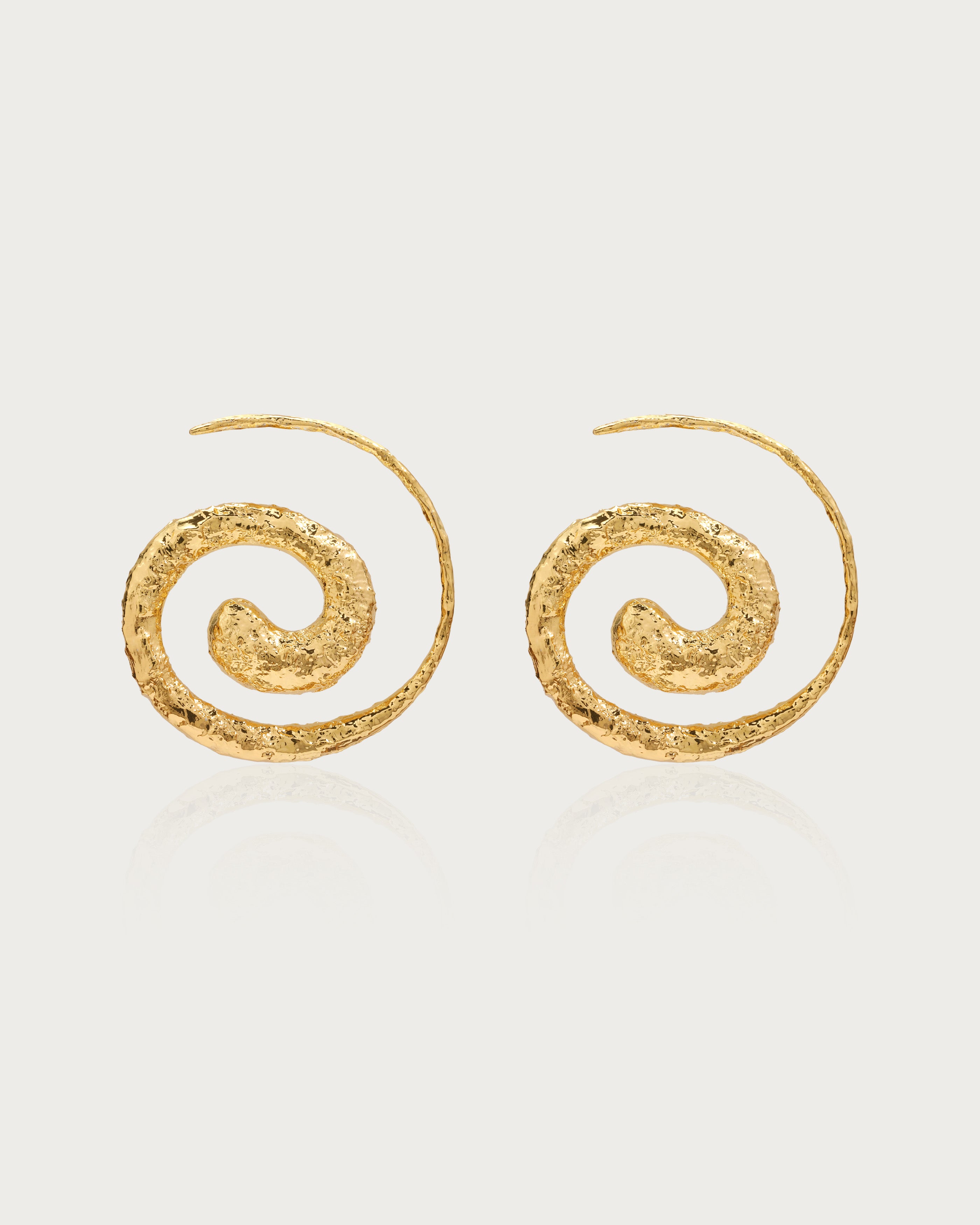 Miro Earrings for Women - Elegant Gold Hoop Earrings with Cubic Zirconia, Hypoallergenic & Lightweight - Perfect for Parties, Weddings & Everyday Wear