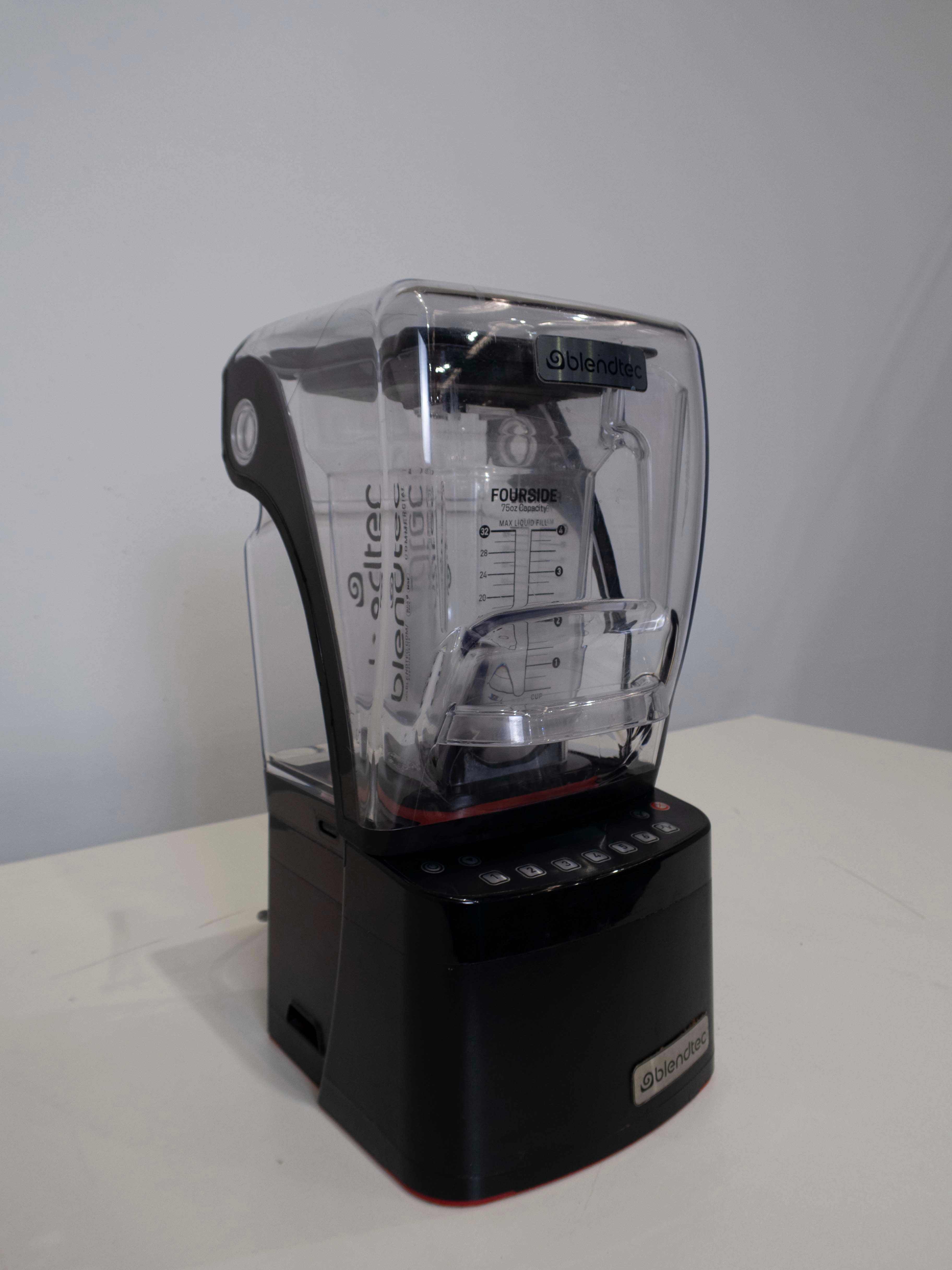 Blendtec CQB1 Professional Countertop Blender - High-Performance 3 HP Motor, 90oz BPA-Free Jar - Perfect for Smoothies, Soups, Nut Butters & Ice Crushing - Commercial & Home Kitchen Use