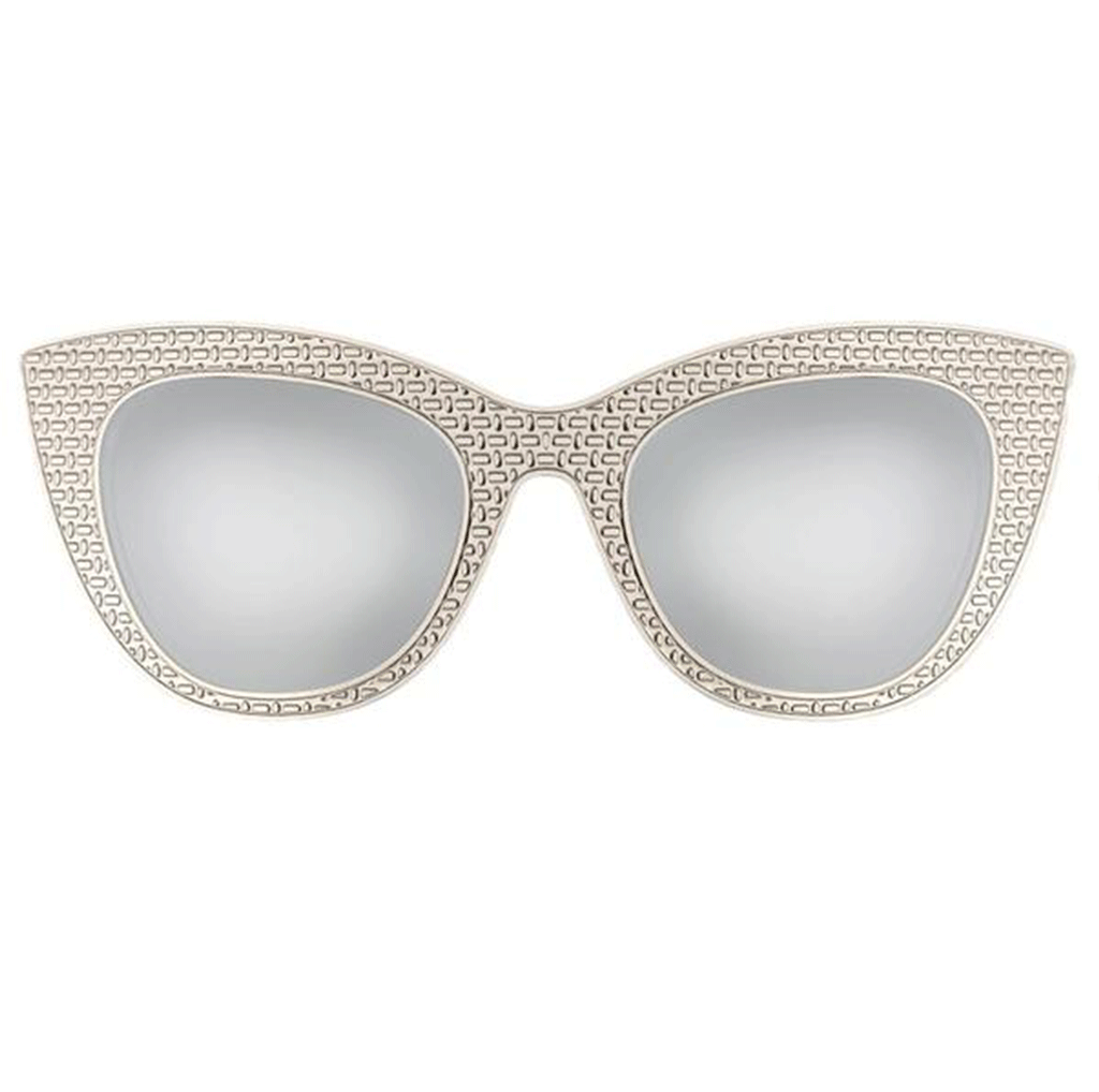Selena Sunnies Silver Silver - Stylish Sunglasses for Women - UV Protection & Fashionable Design - Perfect for Beach, Driving & Outdoor Activities