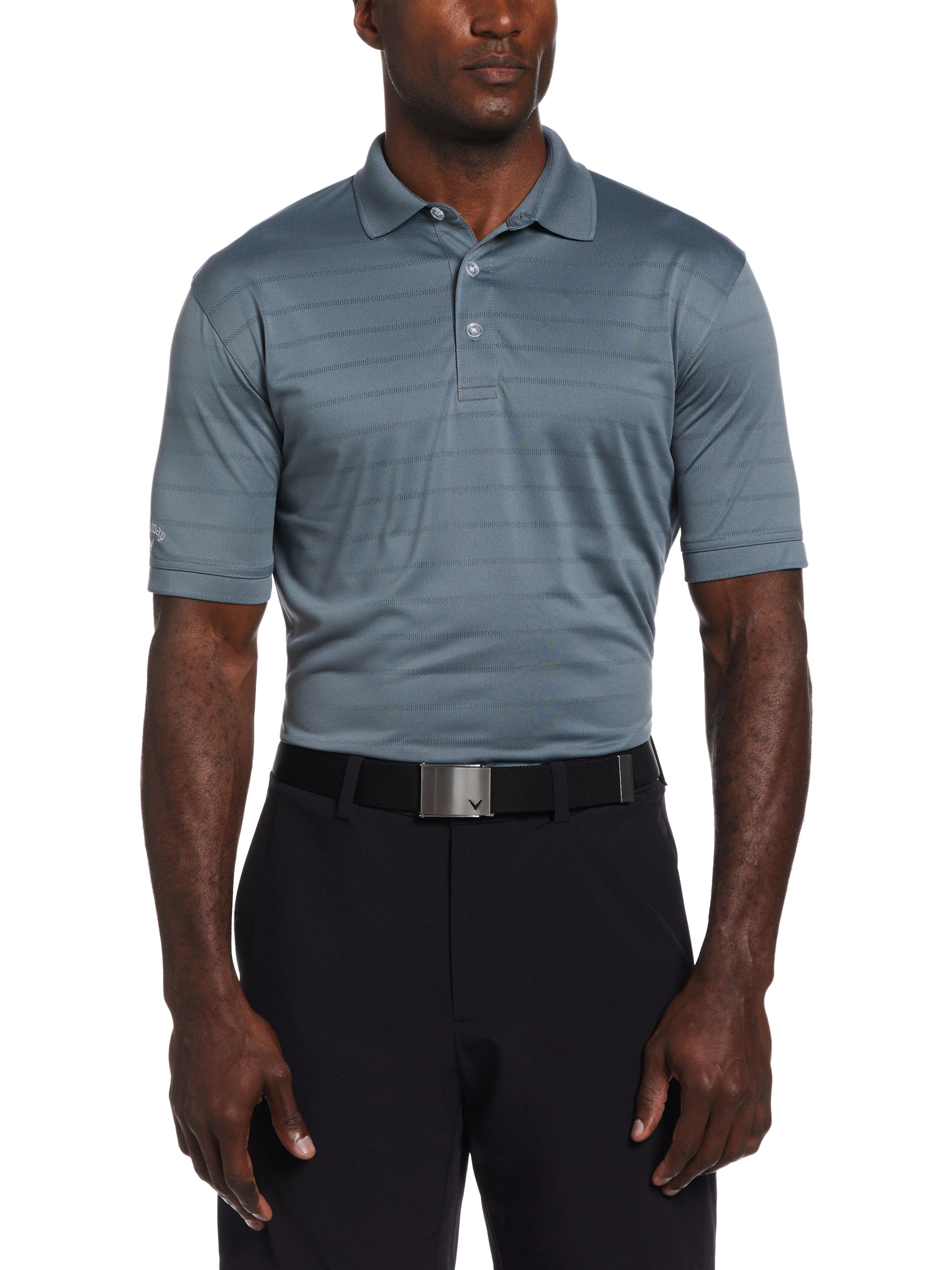 Breathable Men's Vent Short Sleeve Open Mesh Polo Shirt - Lightweight Summer Golf & Casual Wear for Outdoor Activities