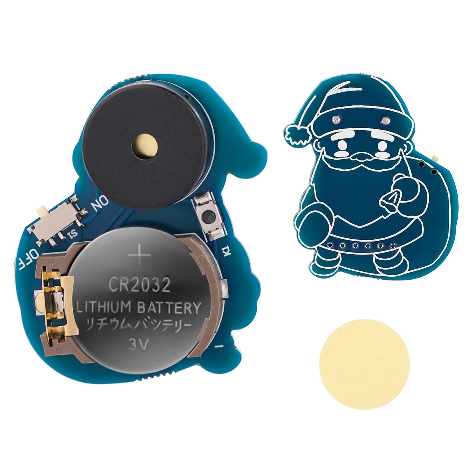 Santa Claus Style Cricket Noise Maker - 16 Sound Annoying Beeping Machine for Pranks, Home, School & Parties (Blue) | Practical Joke Gadget & Fun Party Accessory