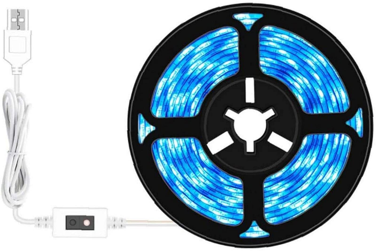 LED Grow Light Strip 3M USB Plant Growth Lamp with Hand Sweep Dimming for Hydroponic, Aquarium, Greenhouse - Indoor & Outdoor Decorative Lighting for Plants, Home Garden, and DIY Projects