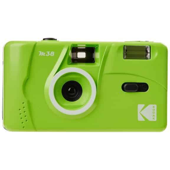 Kodak M38 Reusable Film Camera - Lime Green (DA00253) | Vintage Style 35mm Camera for Travel, Parties & Everyday Photography