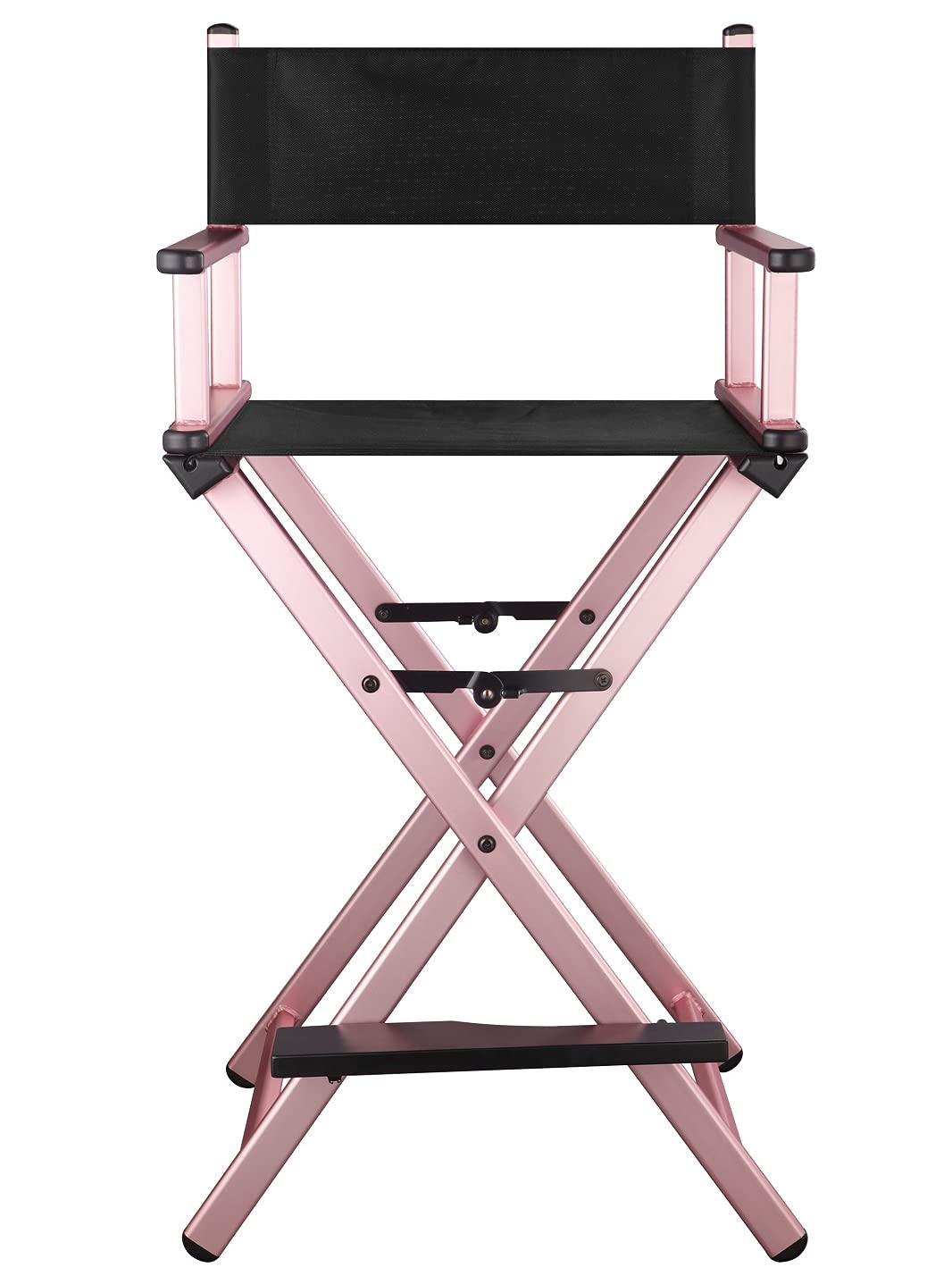 Professional Heavy Duty Folding Aluminum Director's Chair with Headrest - Perfect for Makeup Artists, Film Directors, Actors & Staff - Ideal for Movie Sets, Photo Shoots & Outdoor Events
