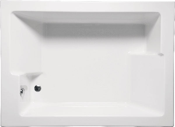 Americh CF7260B 72 x 60 Inch Drop-In Whirlpool Bathtub - Luxury Soaking Tub for Master Bathroom & Spa Relaxation at Home