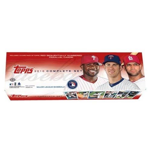 2010 Topps MLB Factory Set - Complete 666 Card Collection for Baseball Fans & Collectors | Perfect for Trading, Display, and Memorabilia Enthusiasts