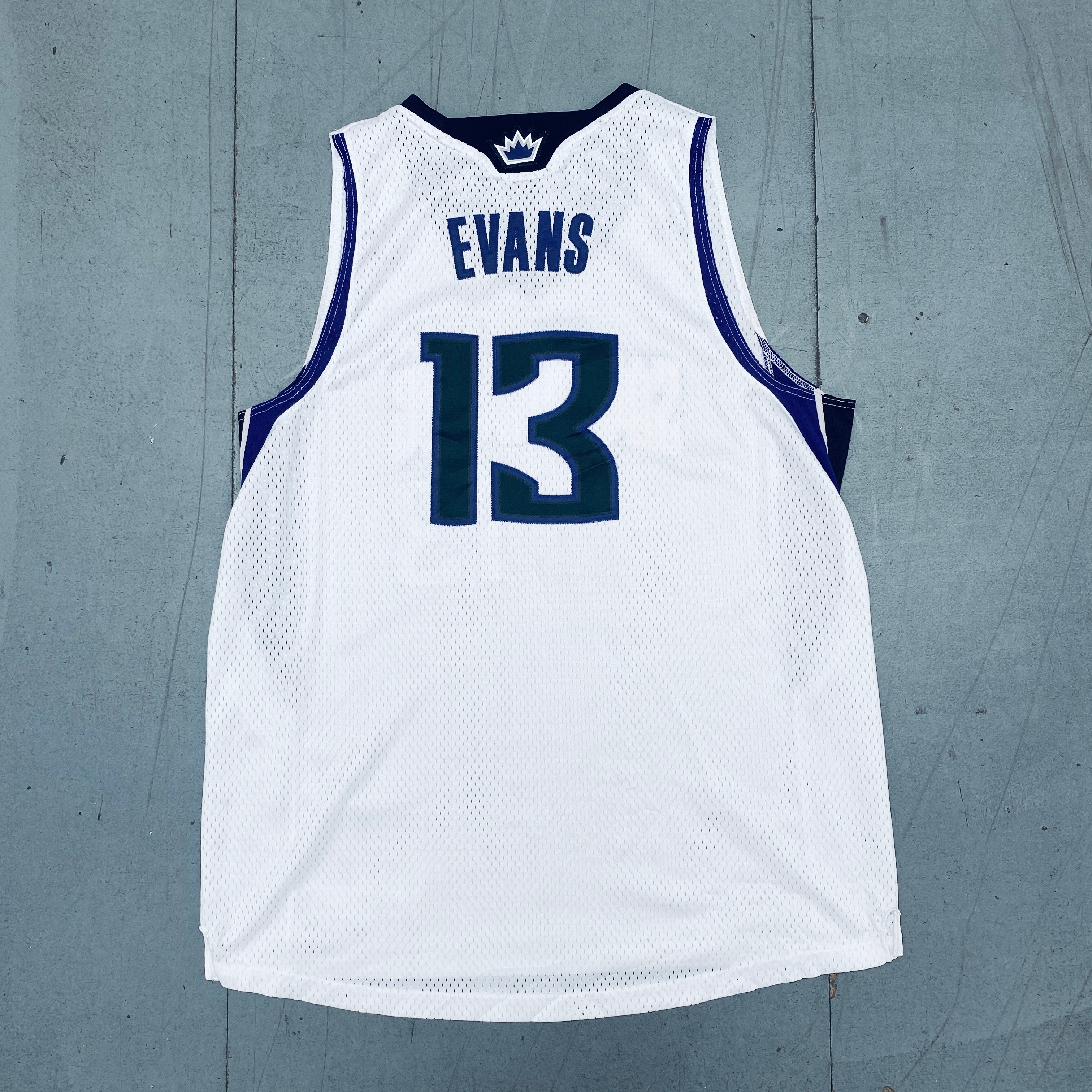 Sacramento Kings Tyreke Evans 2009-10 Rookie White Stitched NBA Jersey XXL - Authentic Adidas Basketball Jersey for Fans, Collectors & Game Day Outfits