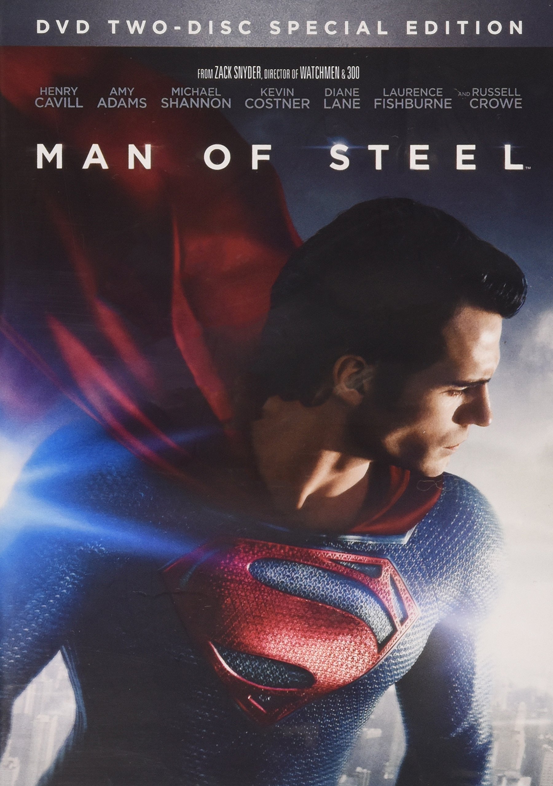 Man of Steel (Special Edition) DVD - Action-Packed Superman Movie for Home Entertainment & Movie Nights