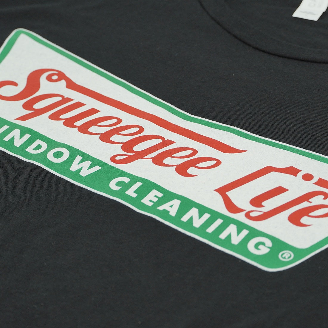 Squeegee Life Glazed T-Shirt - Funny Window Cleaning Graphic Tee - Perfect for Janitors, Car Wash Workers & Cleaning Enthusiasts