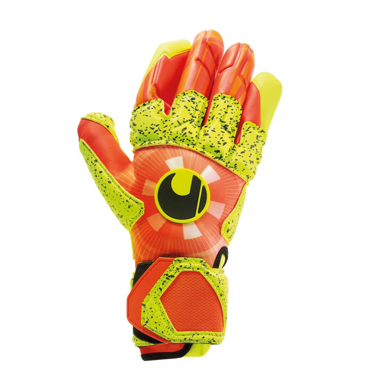 uhlsport Dynamic Impulse Supergrip Reflex Goalkeeper Gloves - Professional Soccer Goalie Gloves with Enhanced Grip for Training & Matches