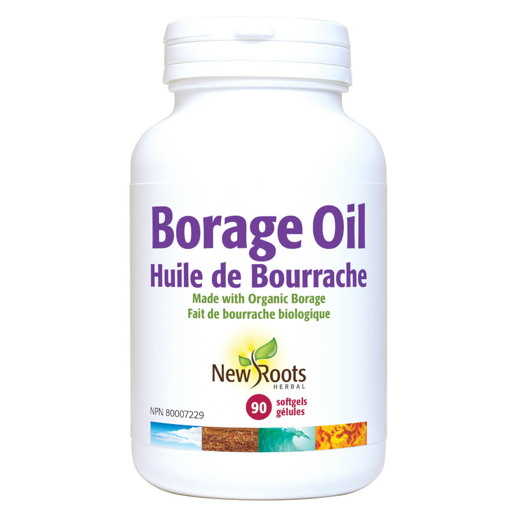 Organic Borage Oil 1000mg Softgels - Cold Pressed, GLA Rich Supplement for Skin, Hair & Joint Health - Supports Hydration, Anti-Aging & Inflammation Relief - Perfect for Daily Wellness Routine & Holistic Self-Care