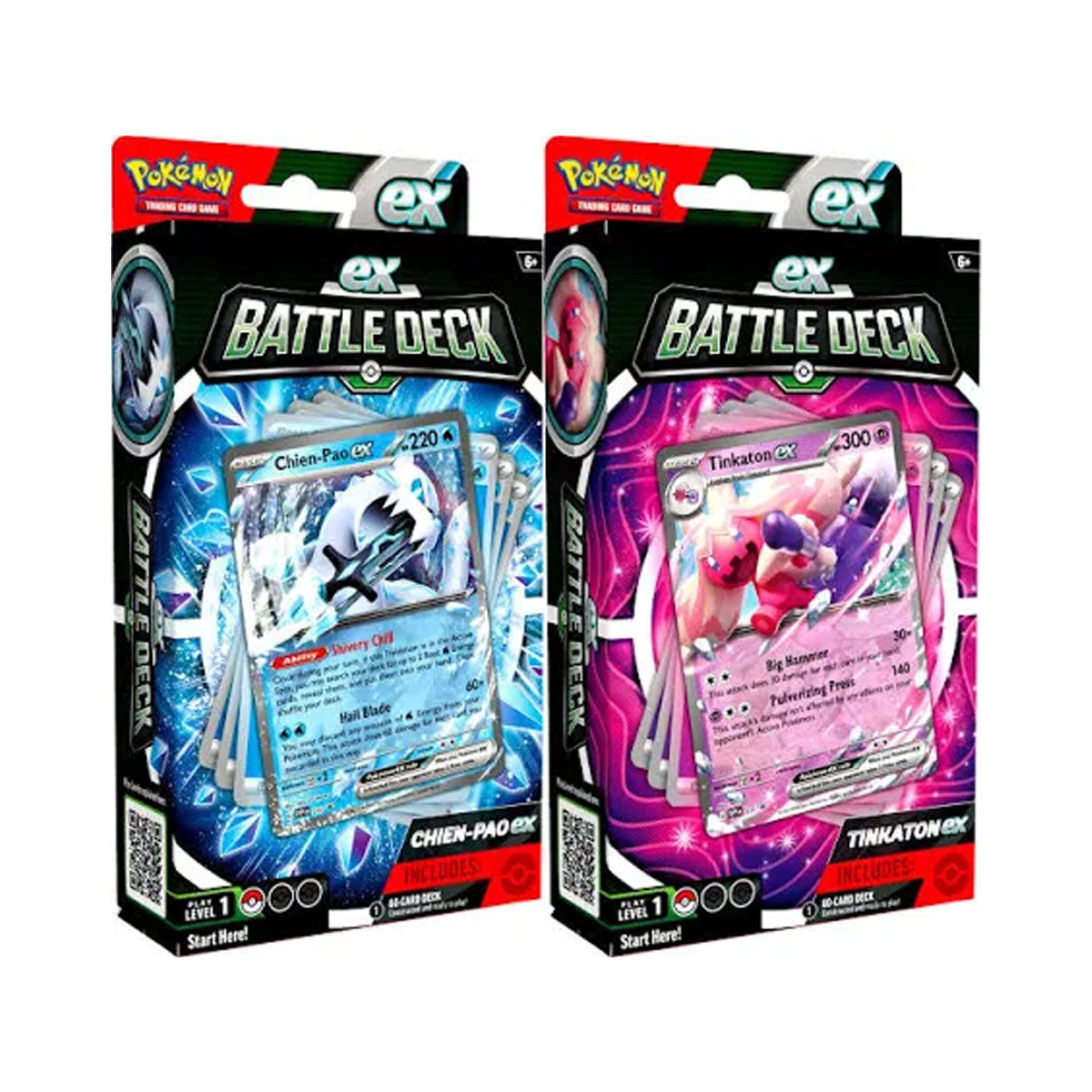 Pokemon Chien Pao & Tinkaton ex Battle Deck - Premium Trading Card Game Deck for Competitive Play | Perfect for Tournaments, Casual Battles & Collectors